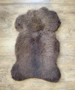 Dekorations und Sitz Fell heimelig naturbraun (organisch)