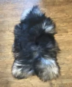 Dekorations Fell Schnucke Nordland langhaarig nordic style in weiss, grau oder schwarz – Bild 3