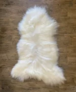 Dekorations Fell Schnucke Nordland langhaarig nordic style in weiss, grau oder schwarz