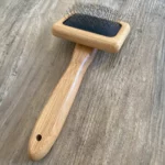 Fell Bürste aus echtem Holz