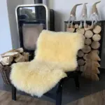 Sitz Felle Merino geschoren preiswert naturweiss, naturbraun, golden – Bild 3