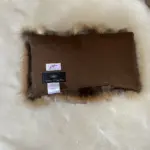 Nackenkissen aus Rotfuchs- oder Waschbärfell – Bild 2