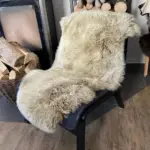 Dekorations und Sitz Fell Merino natürlich cappuccino – Bild 2