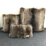 Waschbär Kissen mit Lodenstoff exklusiv