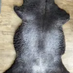 MEGA Fell - Merino Bockfell grau geschoren big