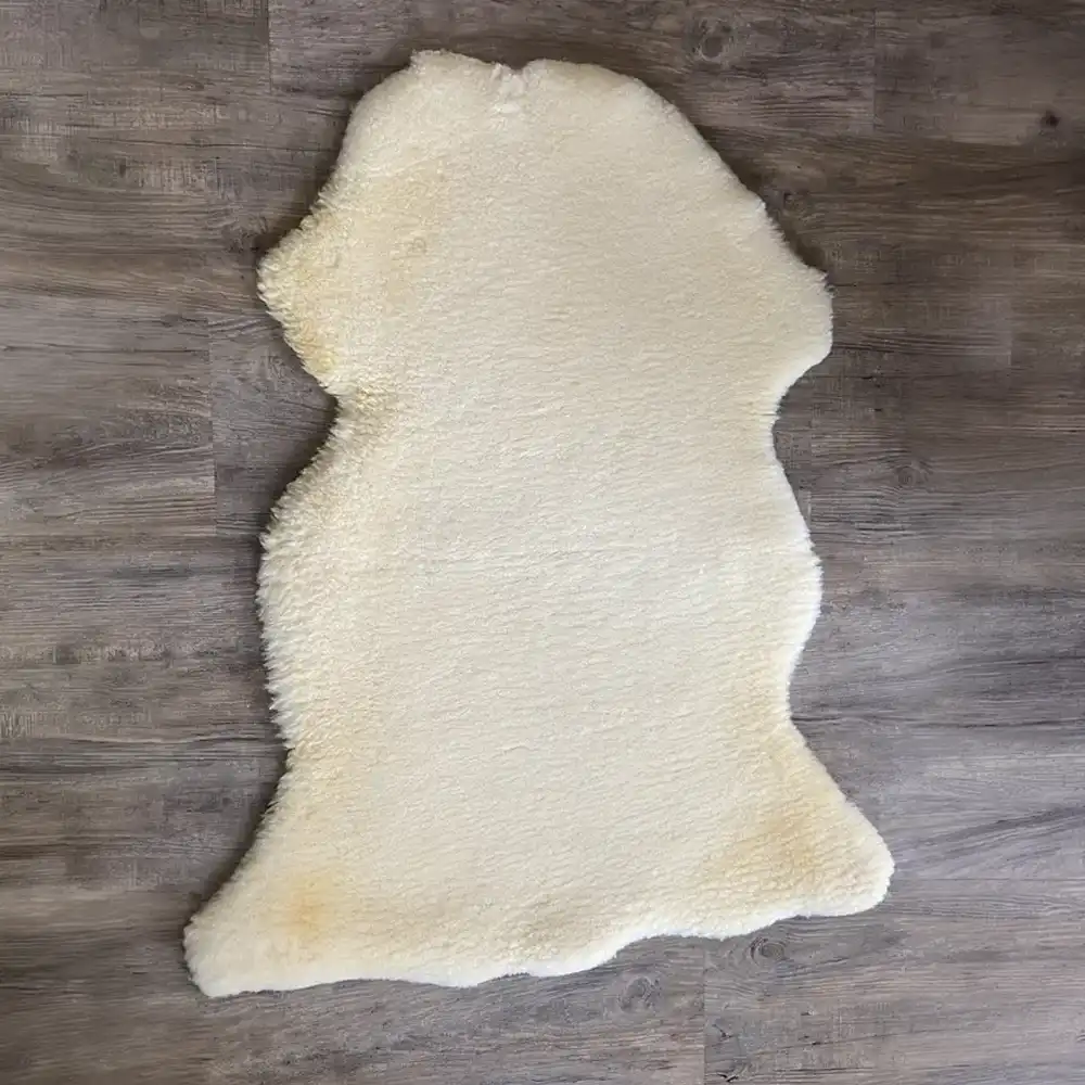 Merino Bettfell aus Bockfell