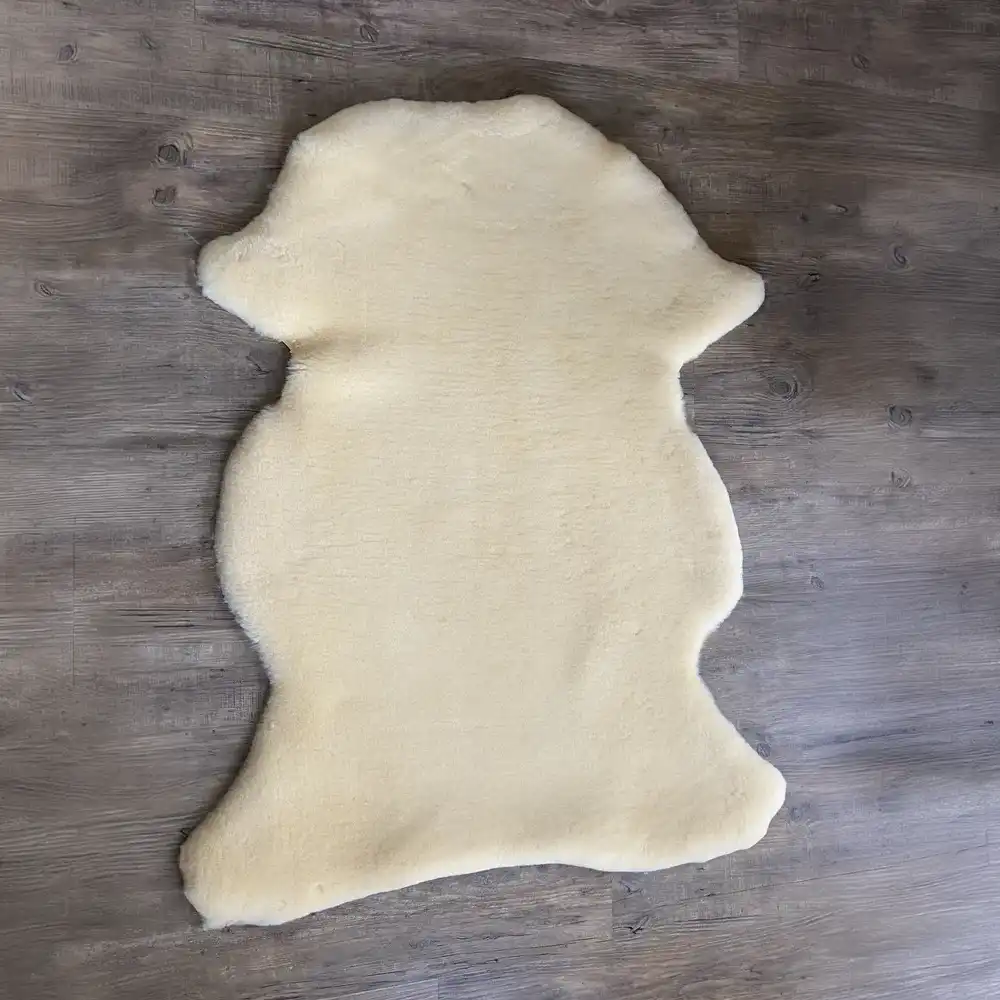 Merino Bettfell aus Naturfell
